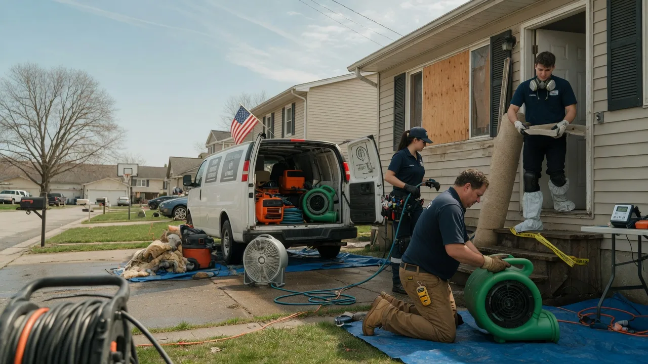 Water Damage Restoration in Chadwick, IL near me